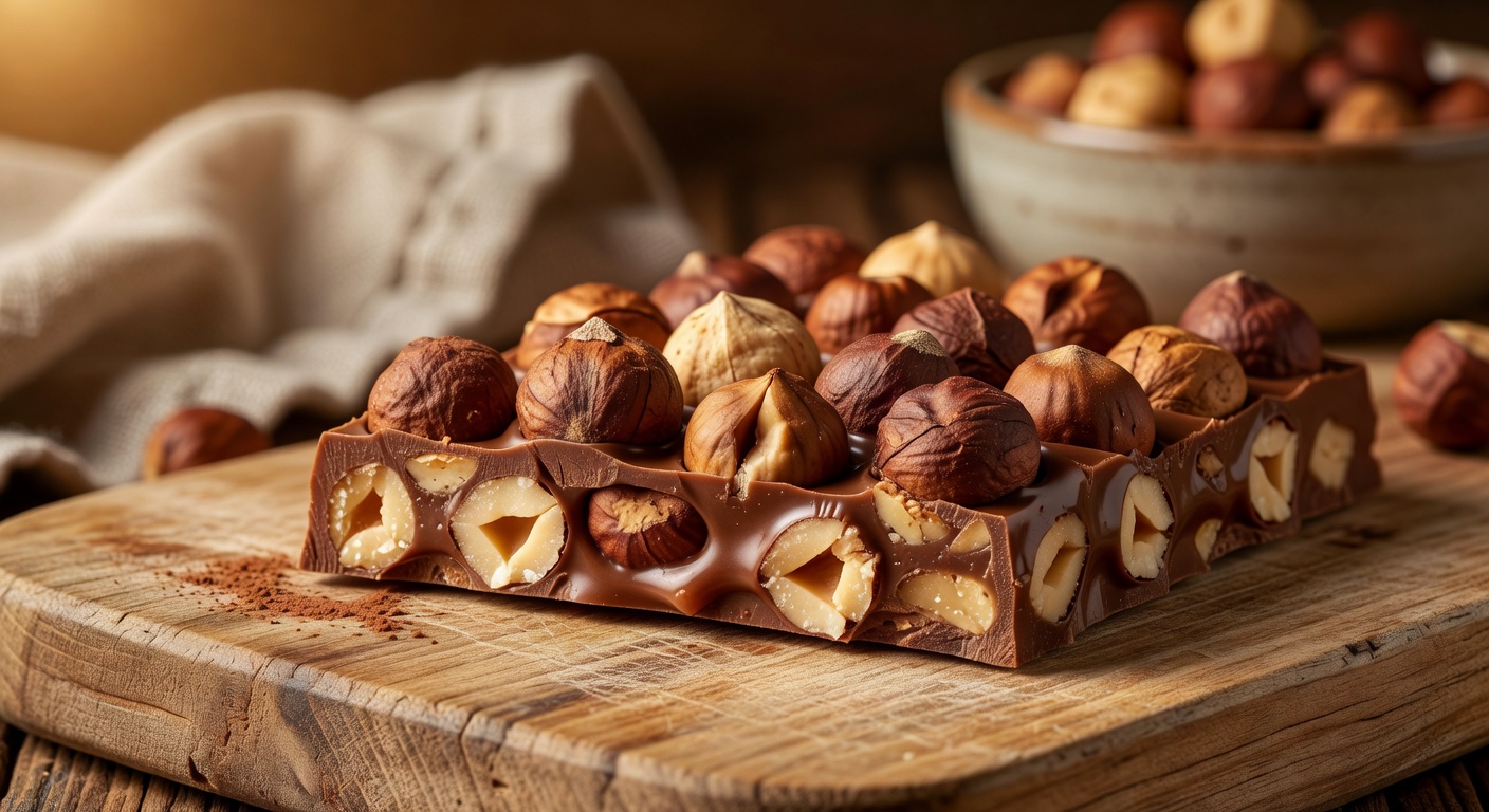 Hazelnut Milk Chocolate Bar